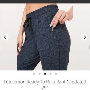 Lululemon Rulu Jogger